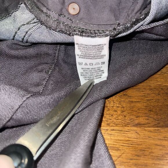 Free People Ombré Mid Rise Cropped Jeans - Picture 5 of 5